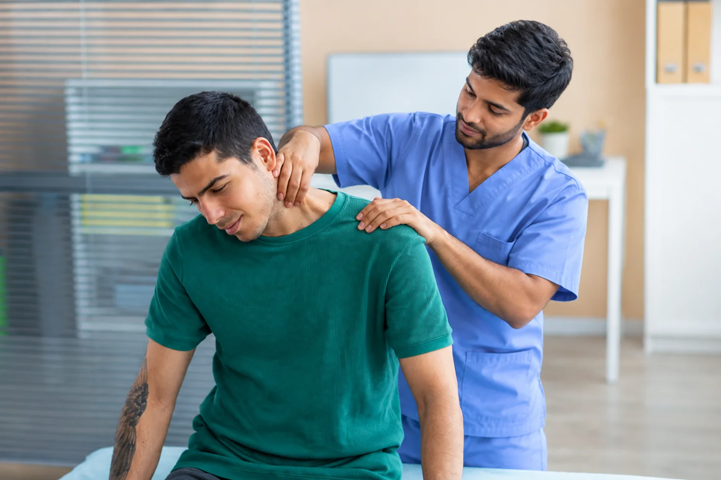 Physiotherapy treatment session at Heal Physio & Wellness Clinic